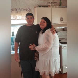 White dress I wore to see Carrie underwood it’s cute and simple